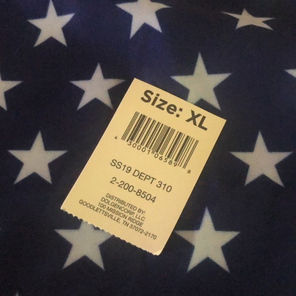 Bobbie Brooks Red White and Blue Ladies Swim suit - Picture 3 of 7